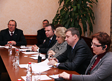 Ольга Костина и Владимир Платонов провели встречу с американской делегацией в Мосгордуме